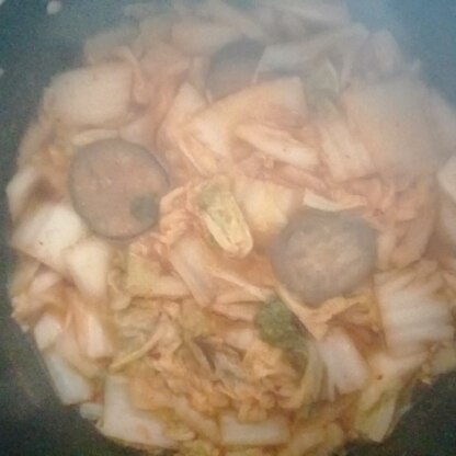 寒くなってきて野菜たっぷり鍋美味しかったです！レシピありがとうございます！